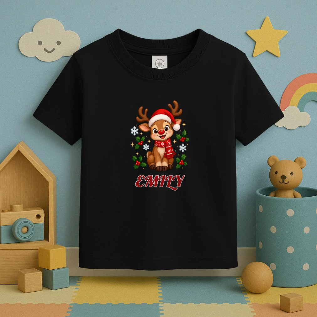 Family Christmas Crew Making Memories Together 2026 Toddler T-Shirt - Front 2