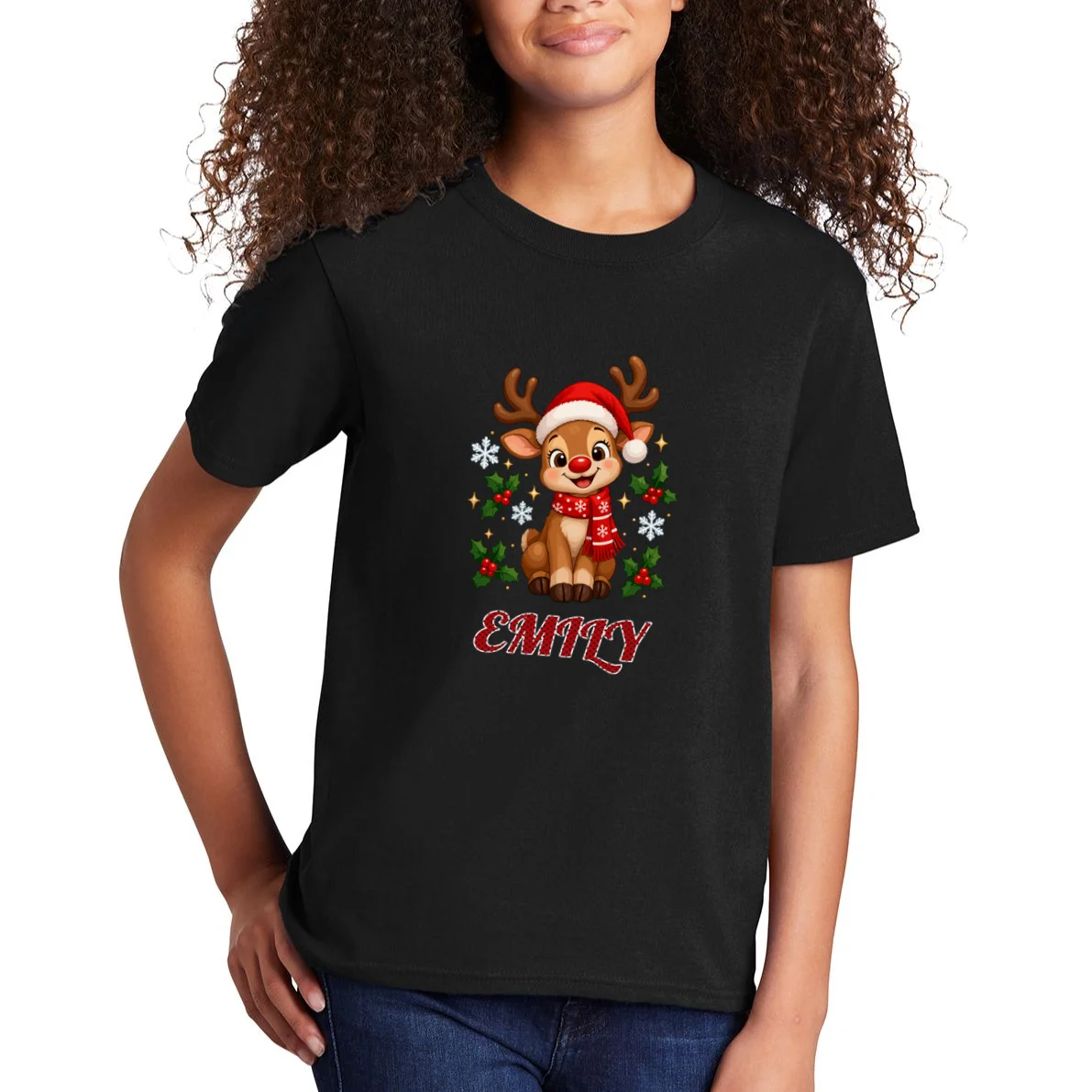 Family Christmas Crew Making Memories Together 2026 Kids T-Shirt - Front 1