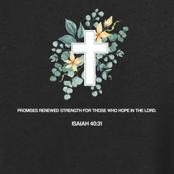 Floral Cross Christian Custom Bible Verse Women's Soft Jacket - Front - Close-up