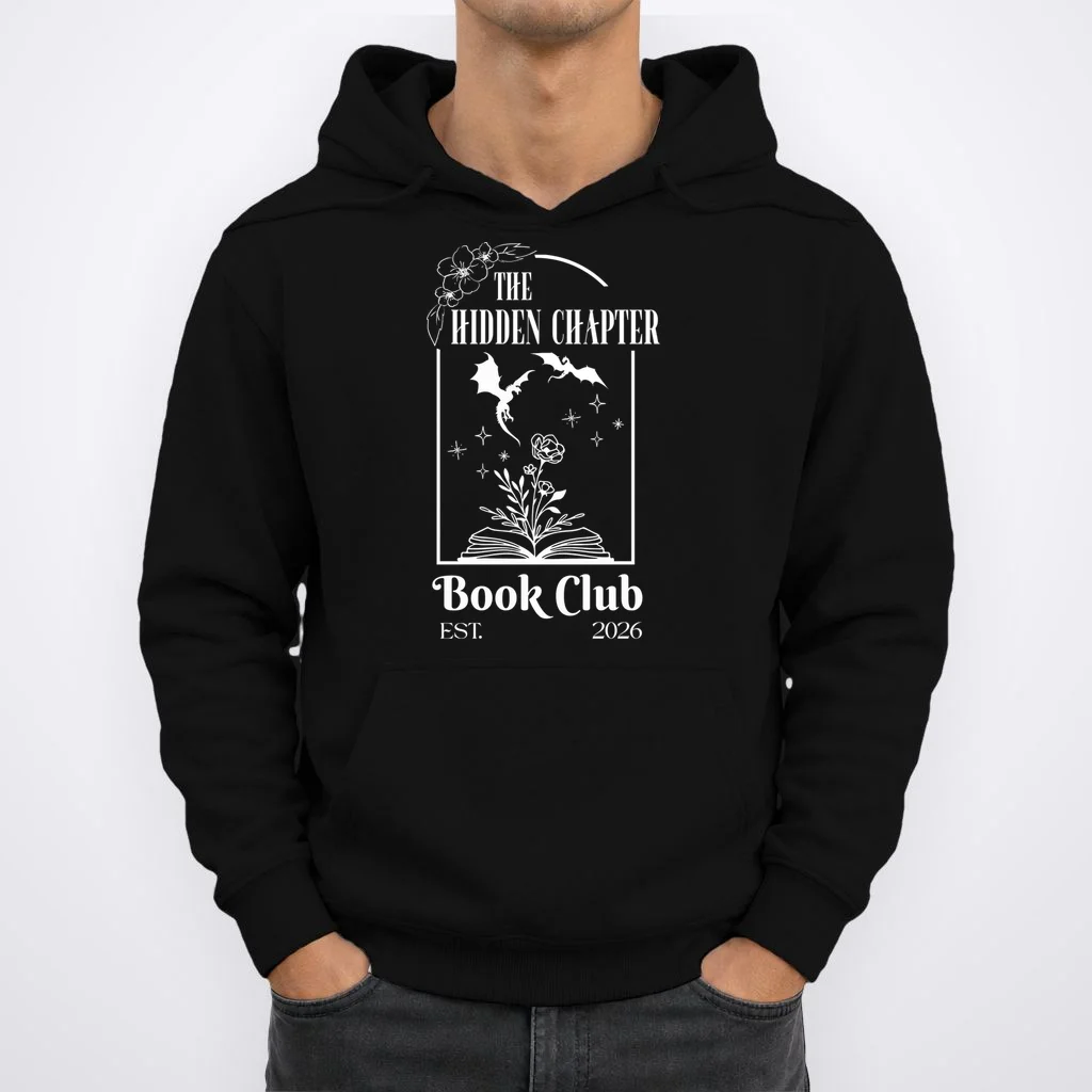 Fantasy Book Customizable Book Club Hoodie - Front 1
