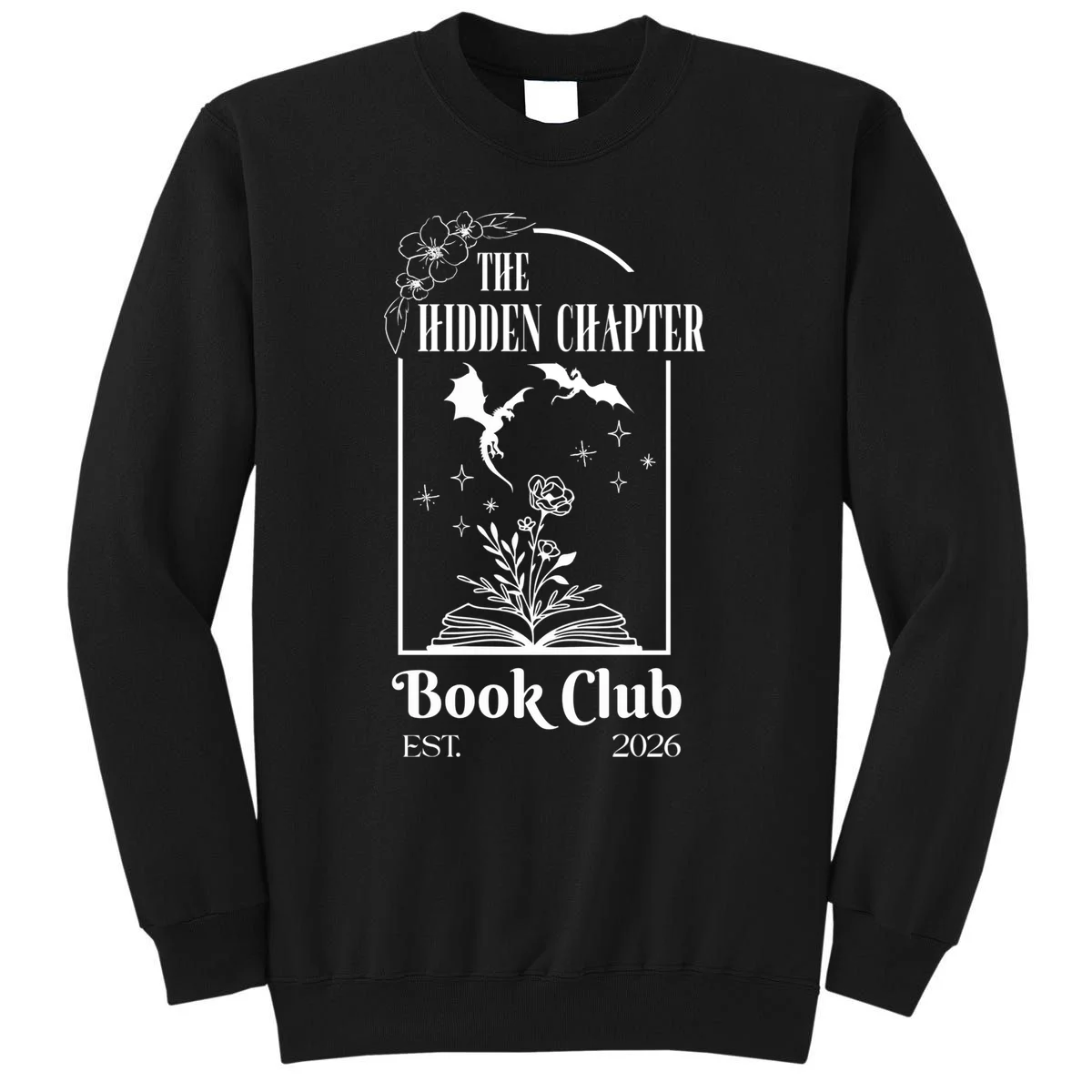 Fantasy Book Customizable Book Club Sweatshirt - Front