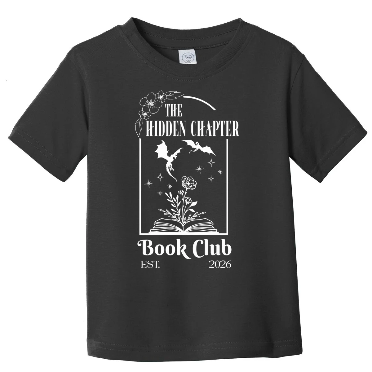 Fantasy Book Customizable Book Club Toddler T-Shirt - Front