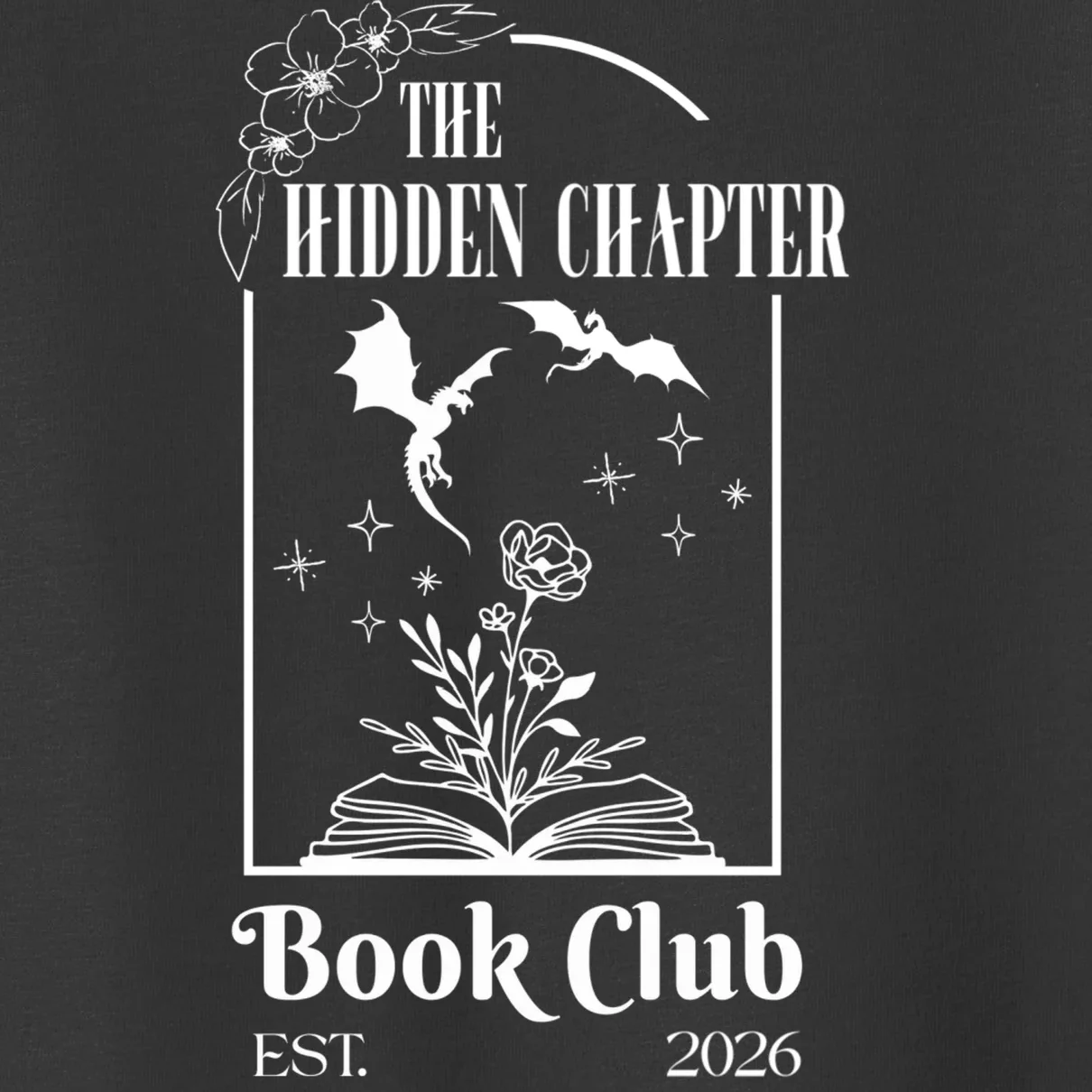 Fantasy Book Customizable Book Club Toddler T-Shirt - Front - Close-up