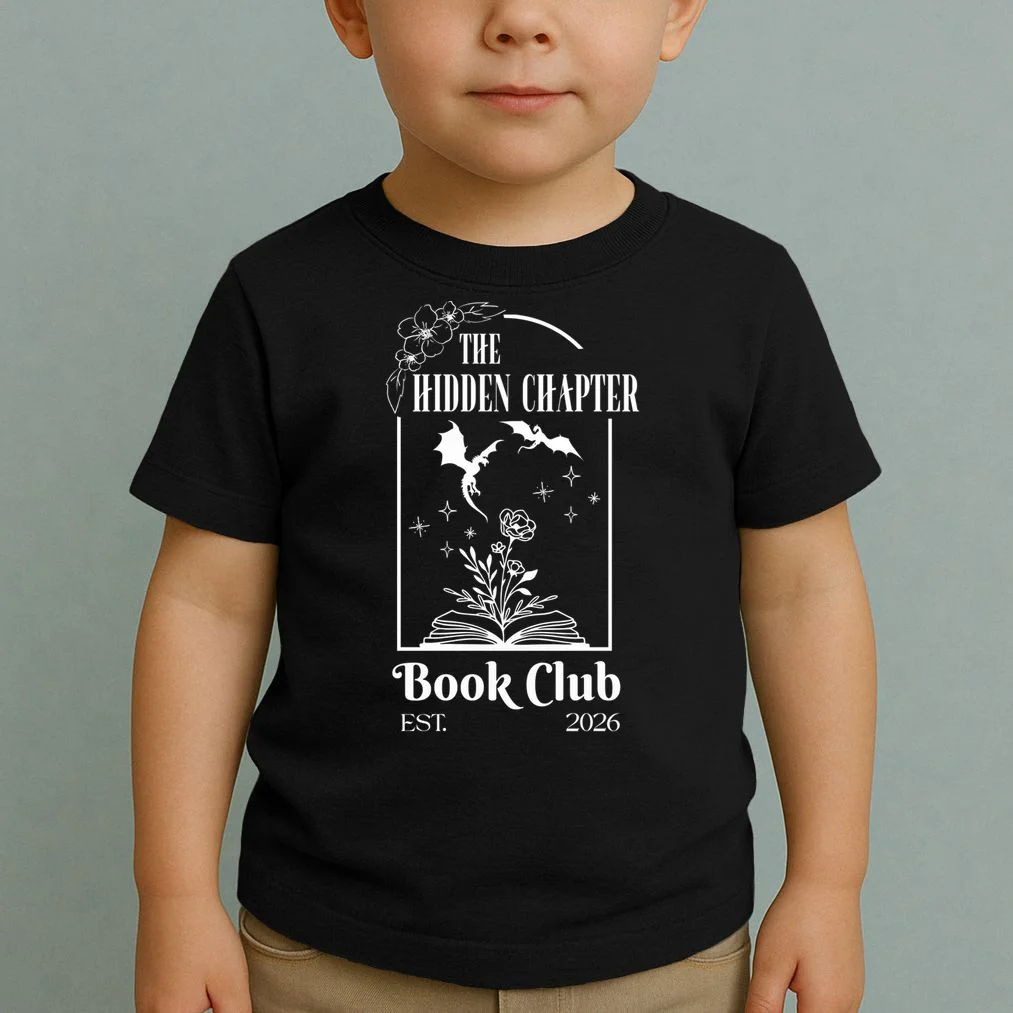Fantasy Book Customizable Book Club Toddler T-Shirt - Front 1