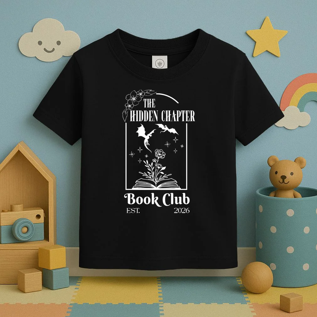 Fantasy Book Customizable Book Club Toddler T-Shirt - Front 2