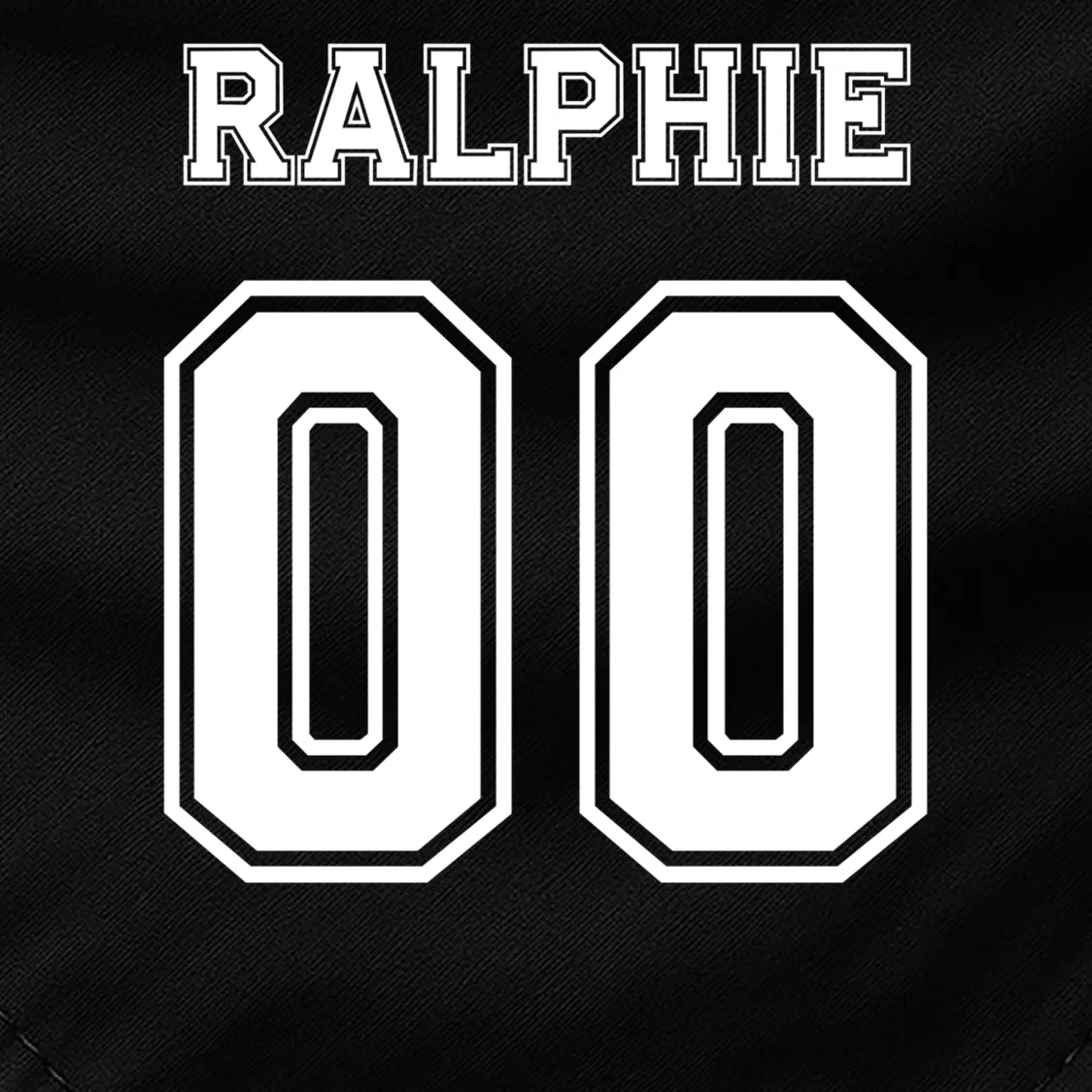 Custom Dog Halloween Football Player Dog Bandana - Front - Close-up
