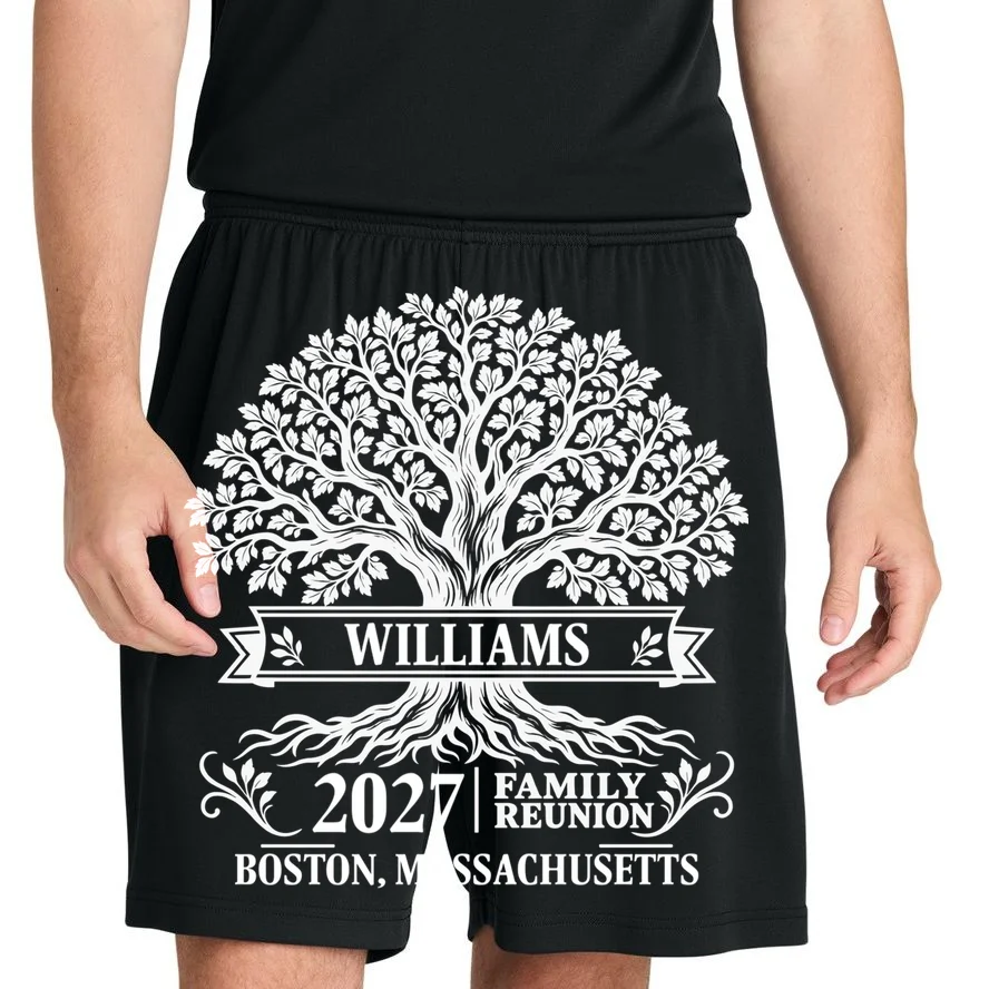 Custom Family Tree Family Reunion Men's Shorts - Front 1