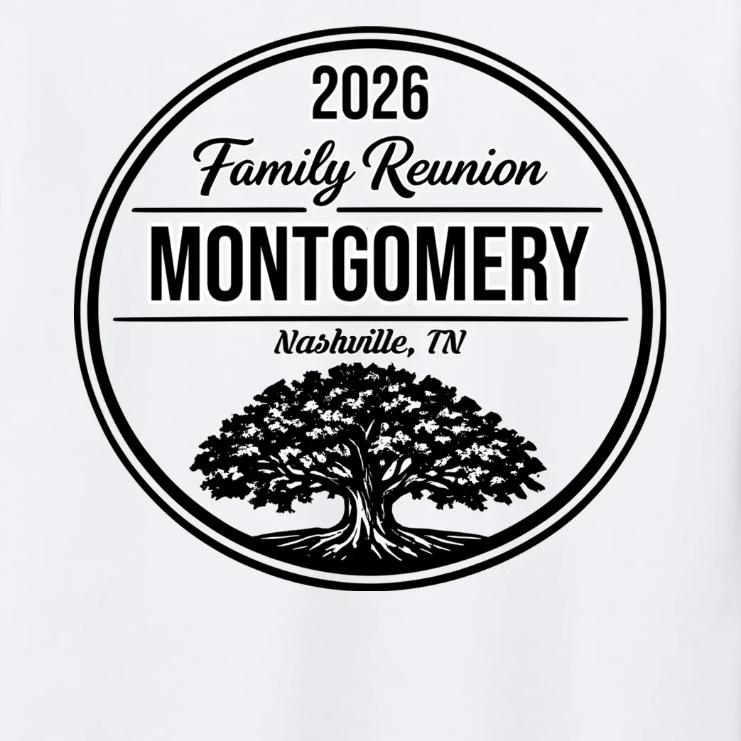 Family Tree Customizable Family Reunion Year, Name, Location Kids Long Sleeve Pajamas - Front - Close-up