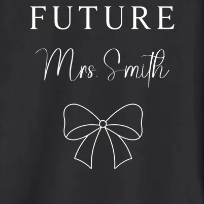 Future Mrs Custom Name Bow Wedding Men's Button Up - Front - Close-up