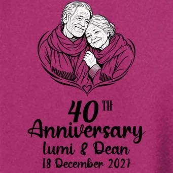 Forever Together Anniversary Keepsake Women's Soft Jacket - Front - Close-up