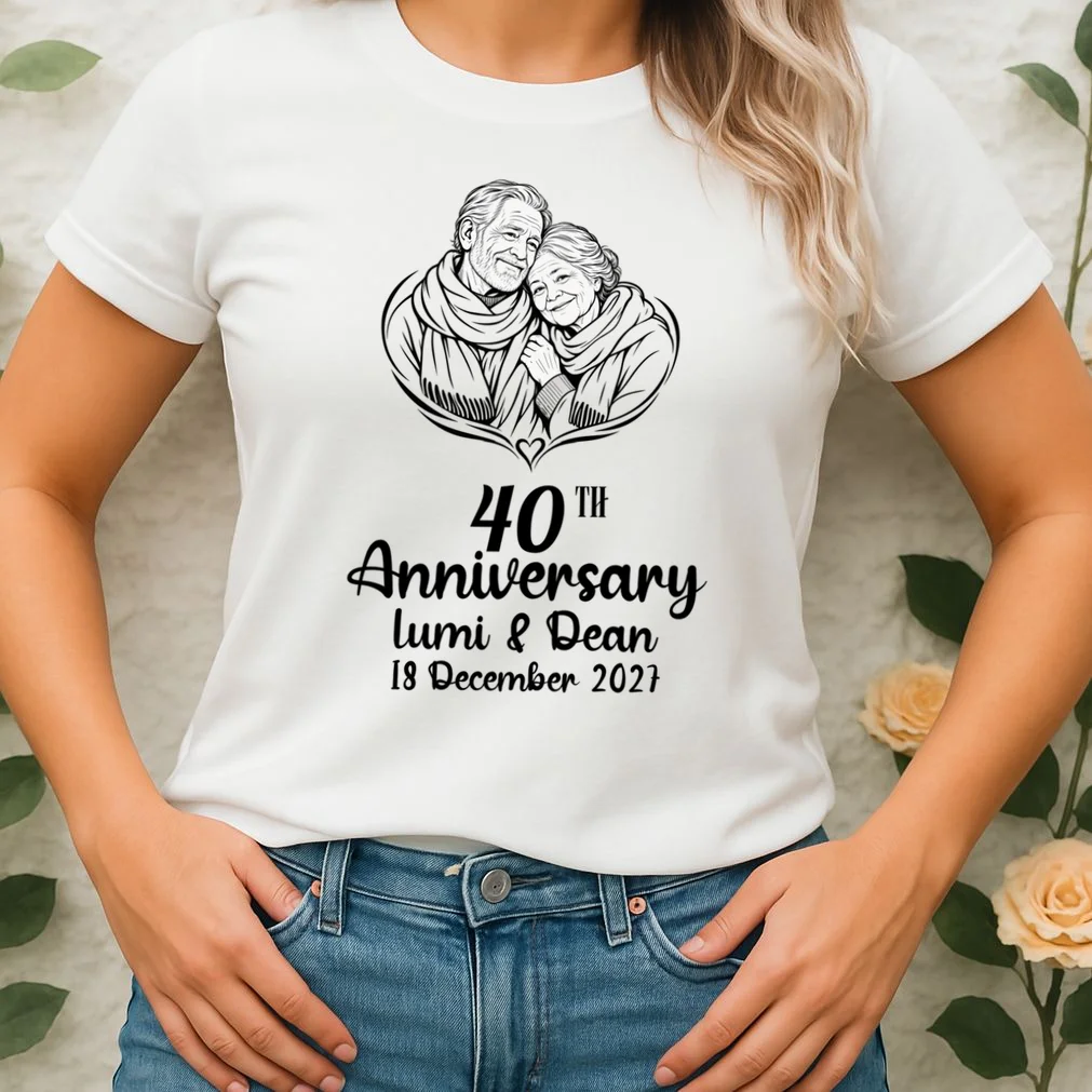 Forever Together Anniversary Keepsake Women's T-Shirt - Front 1