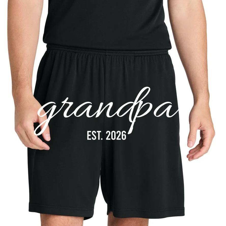 Grandpa Est. 2026 Personalized Gift Men's Shorts - Front 1