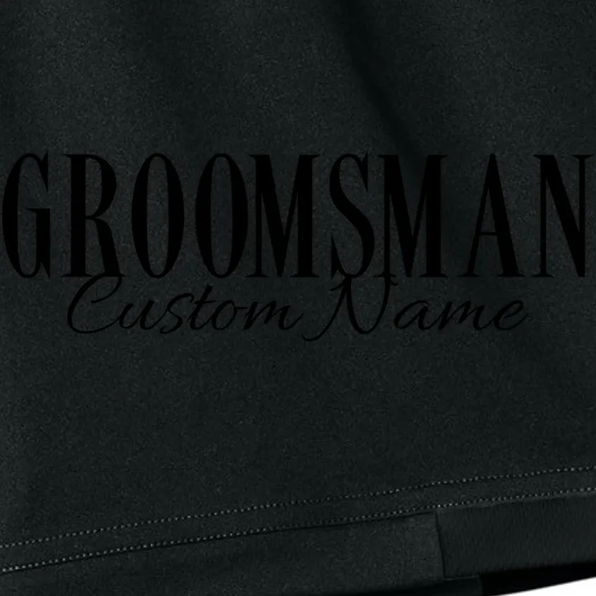 GROOMSMAN Personalized Bachelor Trip Kids Shorts - Front - Close-up
