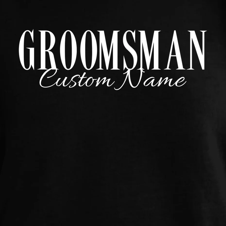 GROOMSMAN Personalized Bachelor Trip Comfort Colors Unisex T-Shirt - Front - Close-up