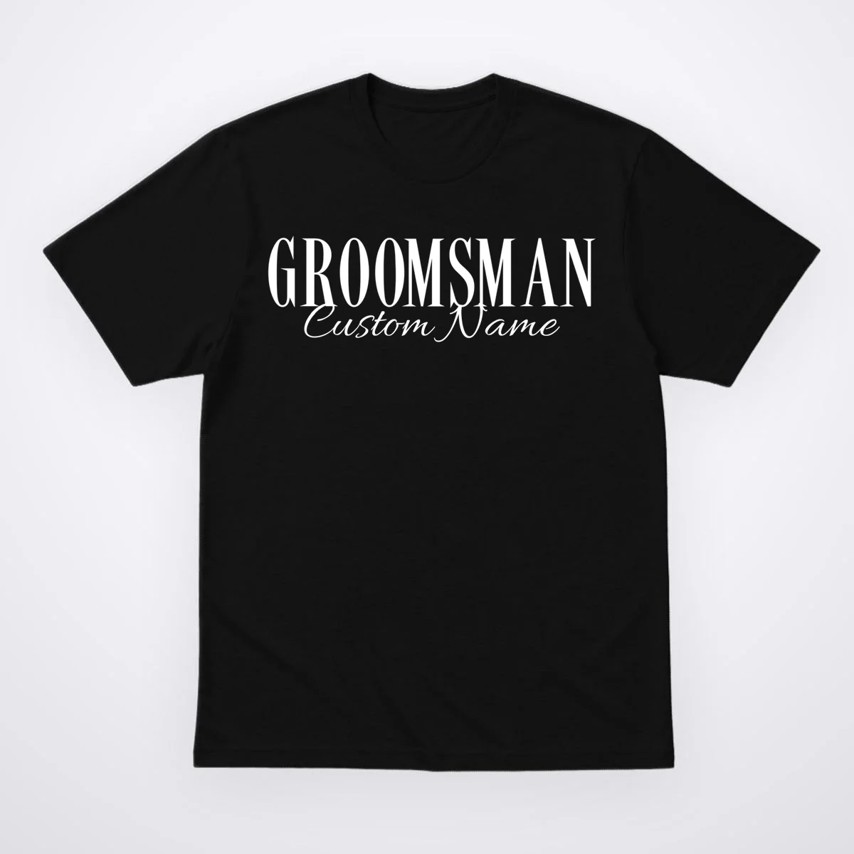 GROOMSMAN Personalized Bachelor Trip Men's T-Shirt - Front