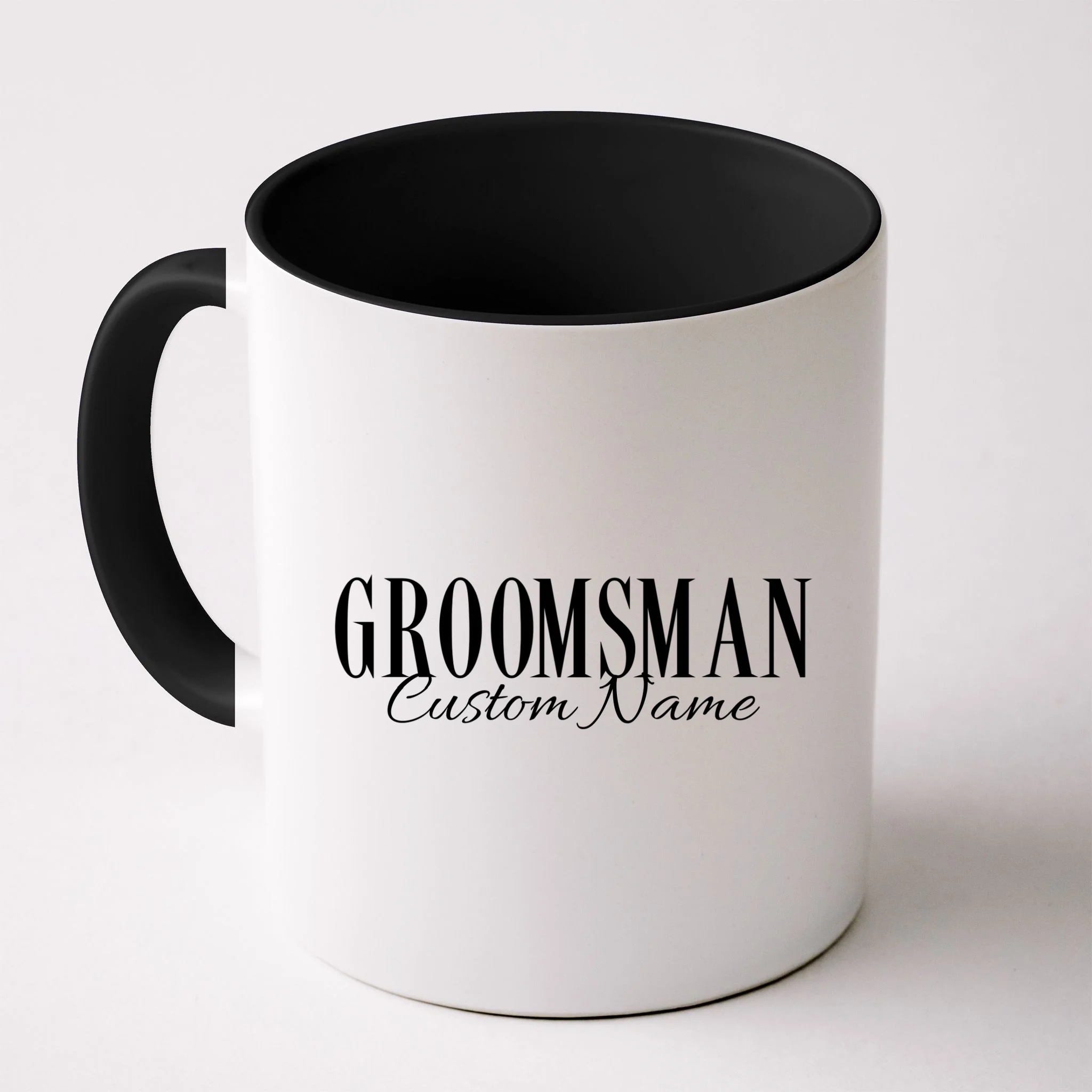 GROOMSMAN Personalized Bachelor Trip Mug - Front