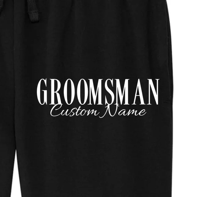 GROOMSMAN Personalized Bachelor Trip Women's Fleece Sweatpants - Front - Close-up