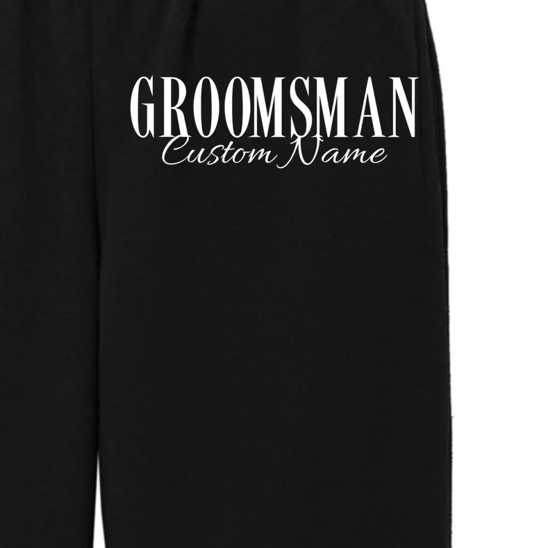 GROOMSMAN Personalized Bachelor Trip Kids Fleece Sweatpants - Front - Close-up
