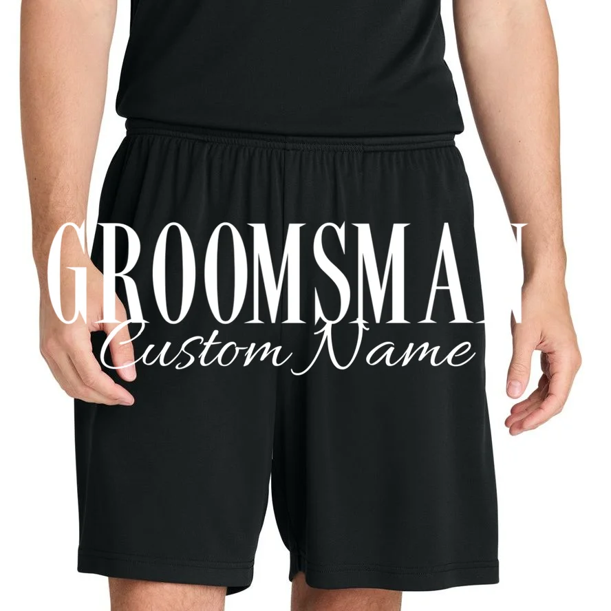 GROOMSMAN Personalized Bachelor Trip Men's Shorts - Front 1