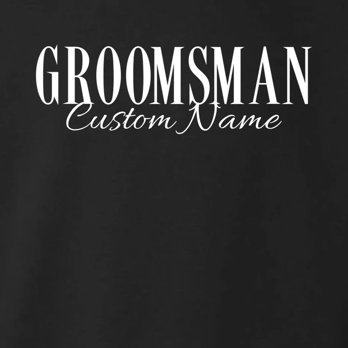 GROOMSMAN Personalized Bachelor Trip Toddler Hoodie - Front - Close-up