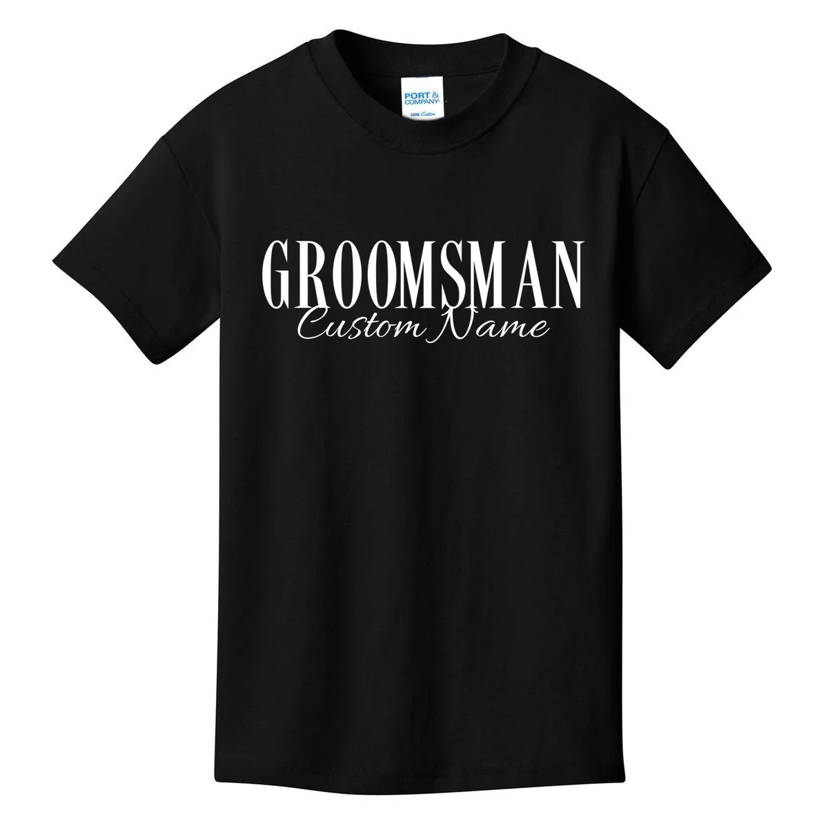 GROOMSMAN Personalized Bachelor Trip Kids T-Shirt - Front