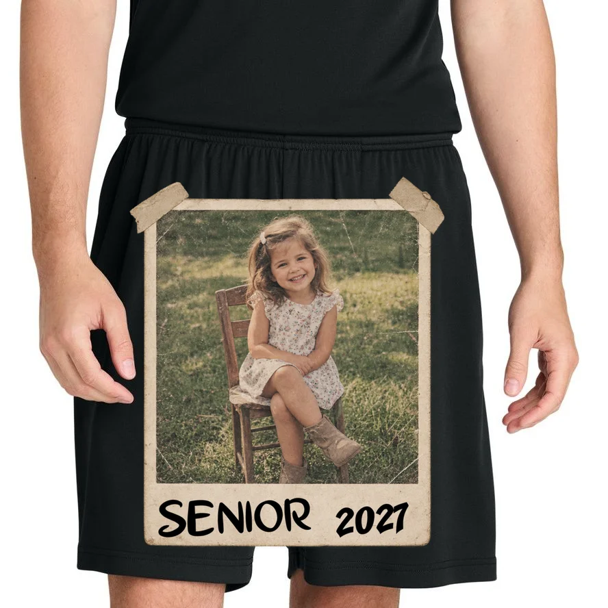 Graduation Senior Photo Custom Keepsake - Personalized Senior Year Gift Men's Shorts - Front 1