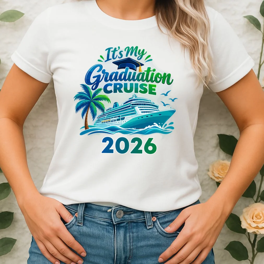 Graduation Cruise Custom Year Gift - Personalized Cruise Graduation Class Year Design Women's T-Shirt - Front 1