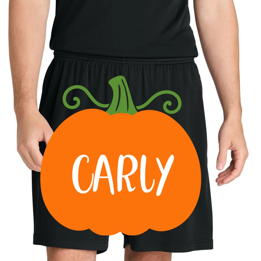 Halloween Pumpkin Custom Design - Personalized Fall Pumpkin Gift Men's Shorts - Front 1