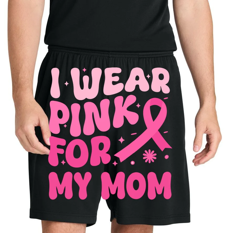 I Wear Pink For Personalized Breast Cancer Awareness Men's Shorts - Front 1