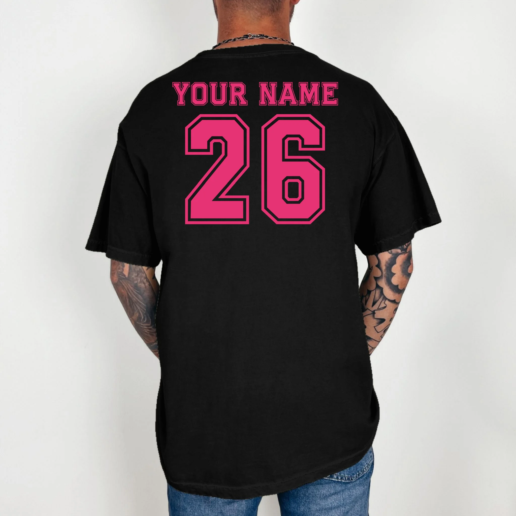I Suck At Fantasy Bikini Funny Personalized Fantasy Football T-Shirt - Back 2