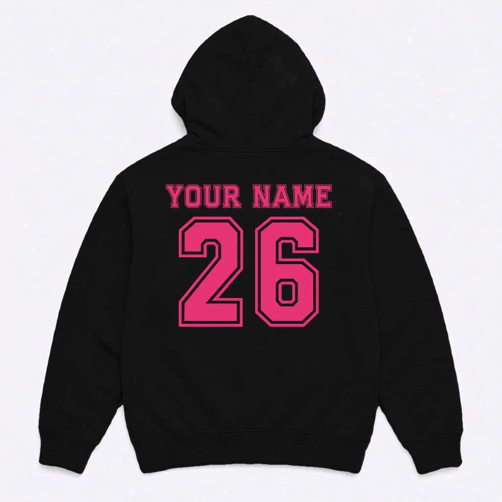 I Suck At Fantasy Bikini Funny Personalized Fantasy Football Hoodie - Back