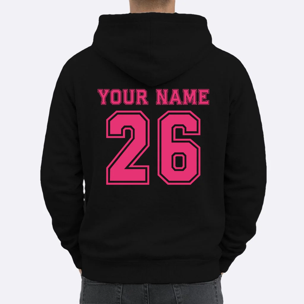 I Suck At Fantasy Bikini Funny Personalized Fantasy Football Hoodie - Back 1