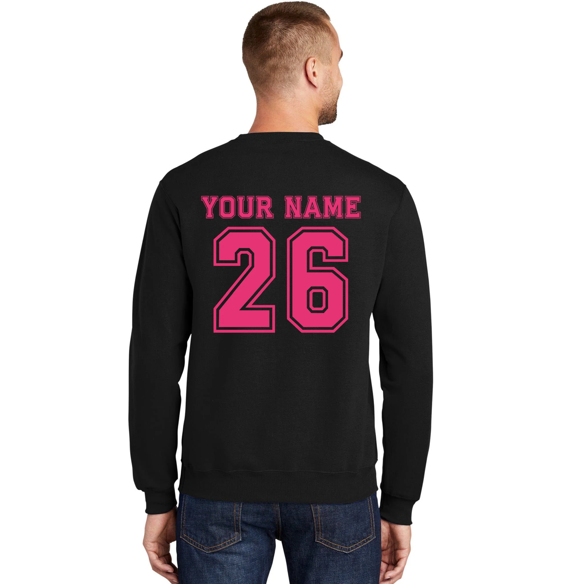 I Suck At Fantasy Bikini Funny Personalized Fantasy Football Sweatshirt - Back