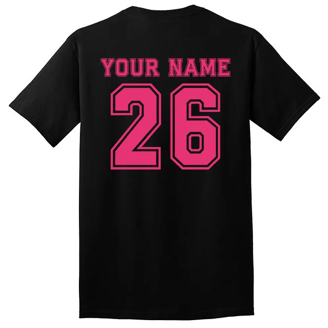 I Suck At Fantasy Bikini Funny Personalized Fantasy Football Tall T-Shirt - Back