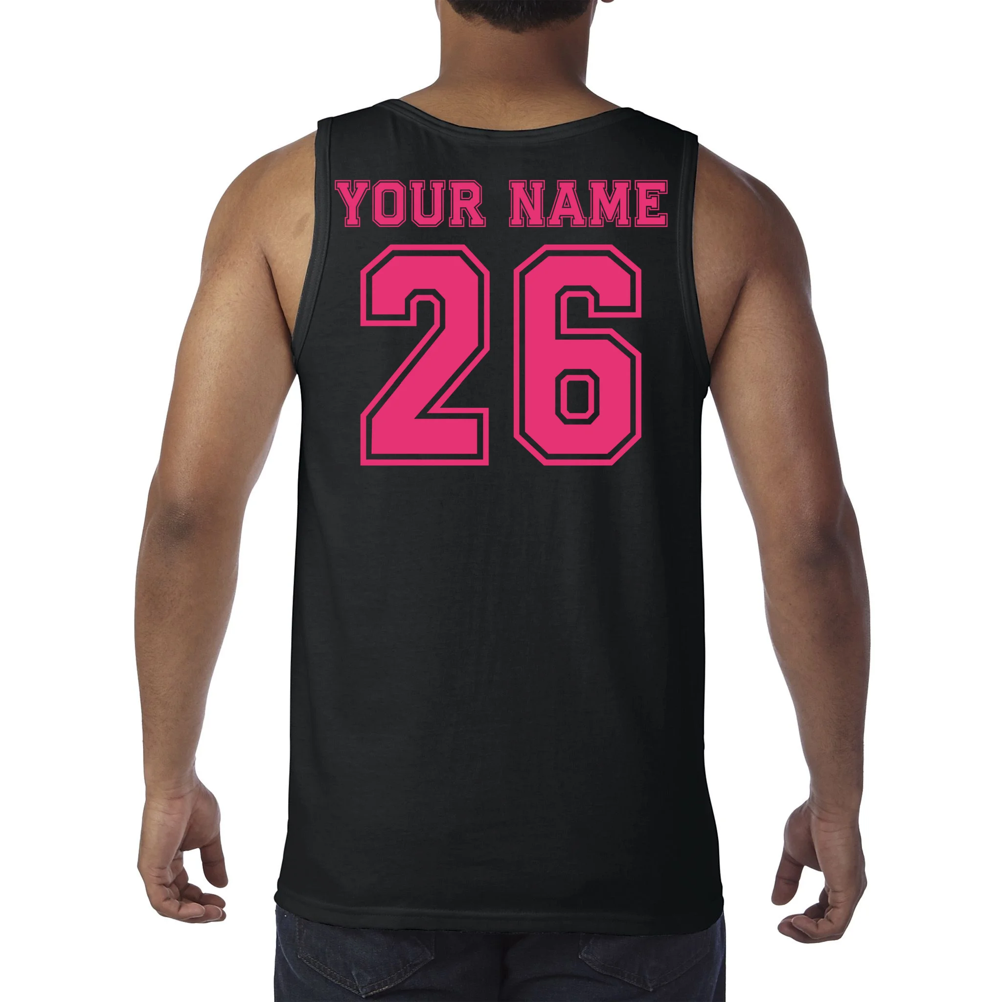 I Suck At Fantasy Bikini Funny Personalized Fantasy Football Tank Top - Back
