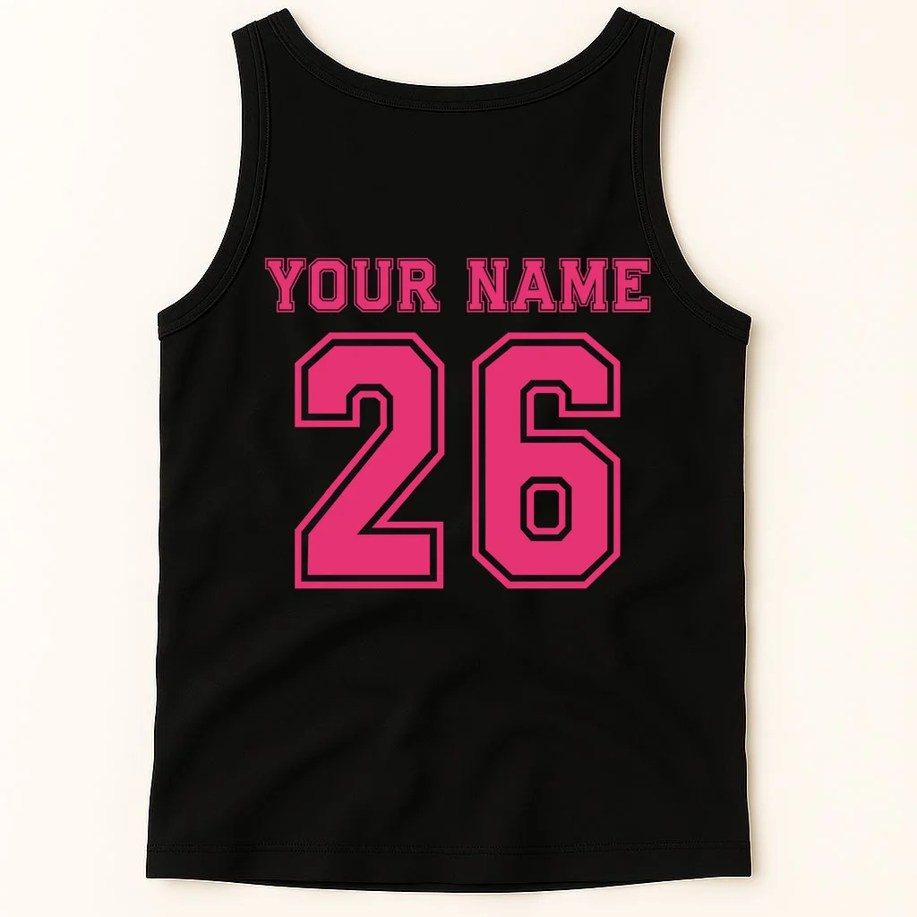 I Suck At Fantasy Bikini Funny Personalized Fantasy Football Tank Top - Back 1