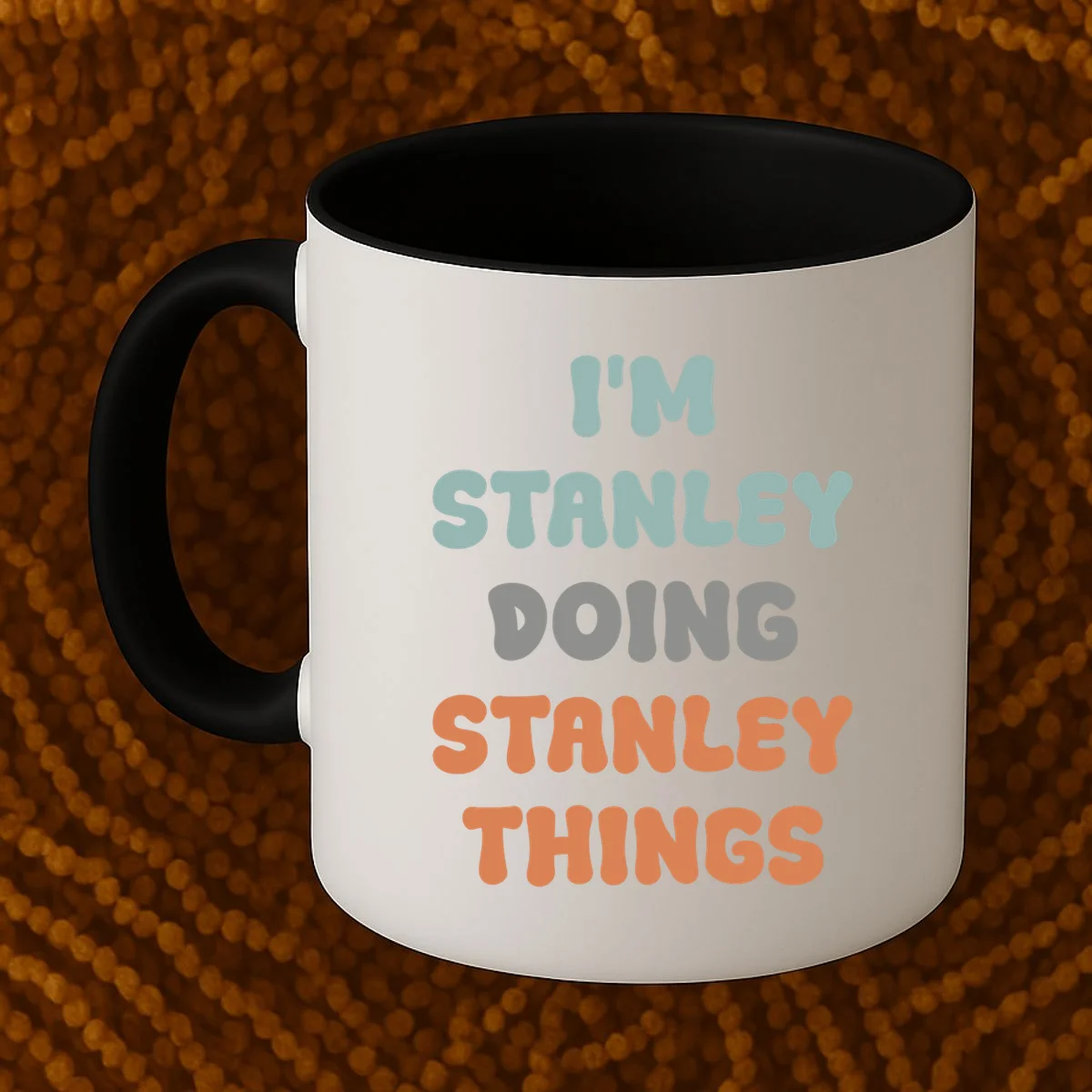 I'm Custom Name Doing Custom Name Things Cute Coffee Mug - Front 1