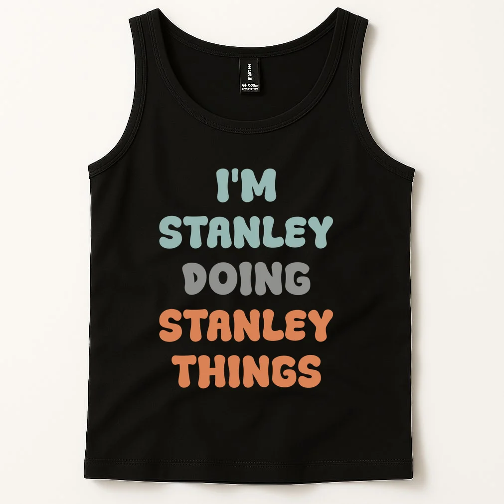 I'm Custom Name Doing Custom Name Things Cute Tank Top - Front 1