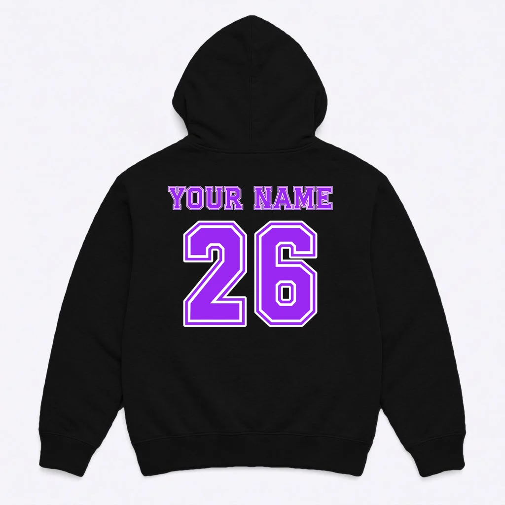 I Suck At Fantasy Football Personalized Hoodie - Back
