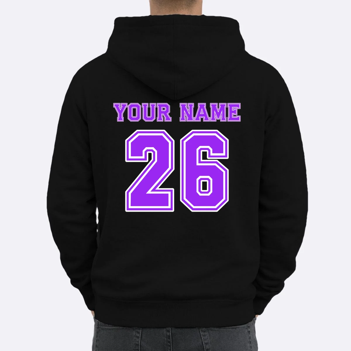 I Suck At Fantasy Football Personalized Hoodie - Back 1