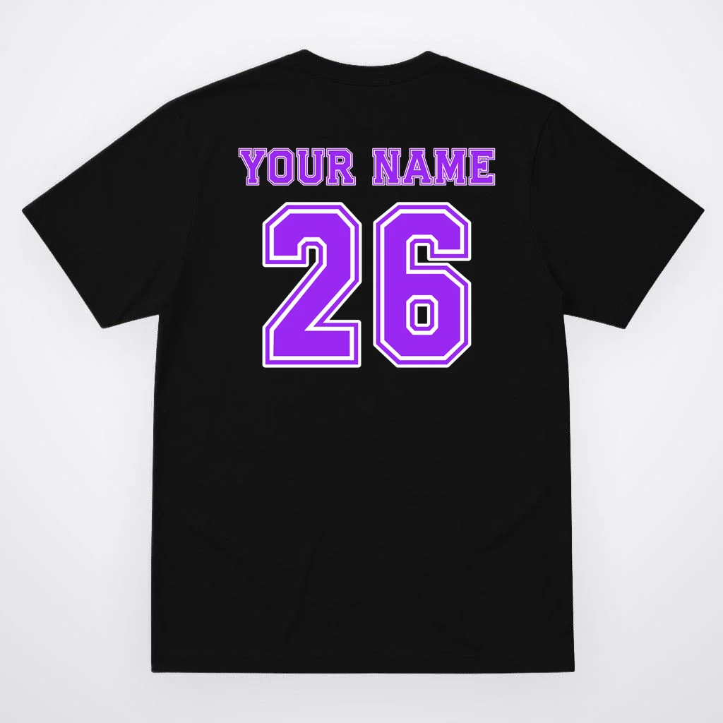 I Suck At Fantasy Football Personalized T-Shirt - Back