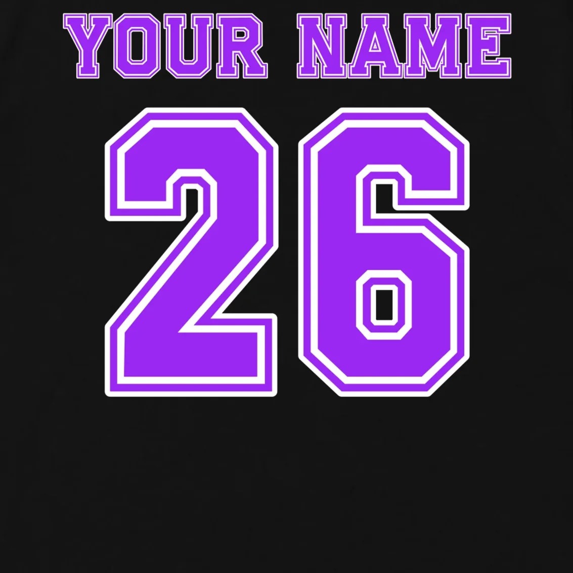 I Suck At Fantasy Football Personalized Men's T-Shirt - Back - Close-up