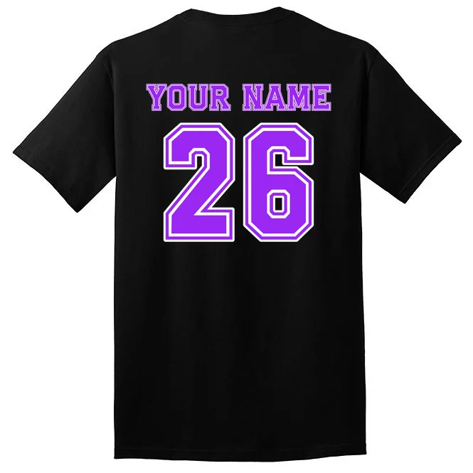 I Suck At Fantasy Football Personalized Tall T-Shirt - Back