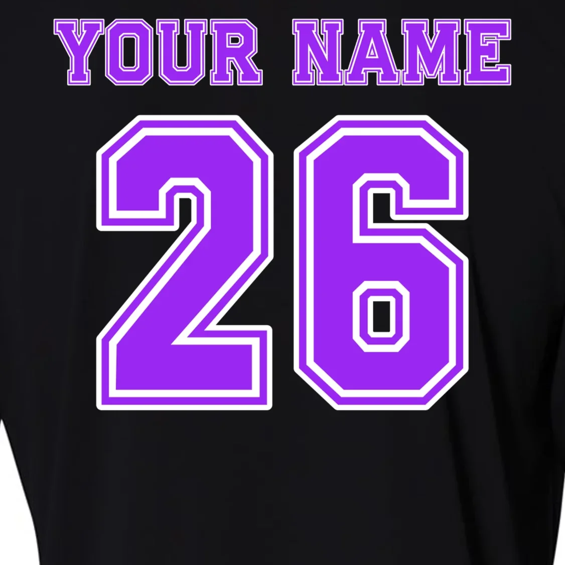 I Suck At Fantasy Football Personalized Men's Performance Long Sleeve Shirt - Back - Close-up