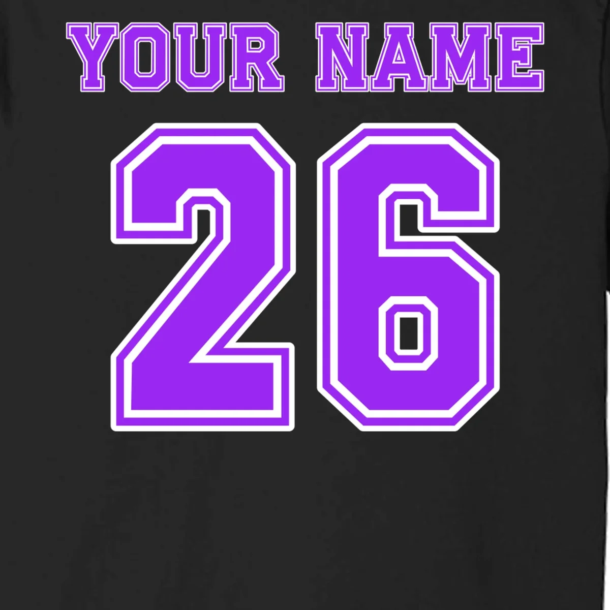I Suck At Fantasy Football Personalized Bella+Canvas Men's T-Shirt - Back - Close-up