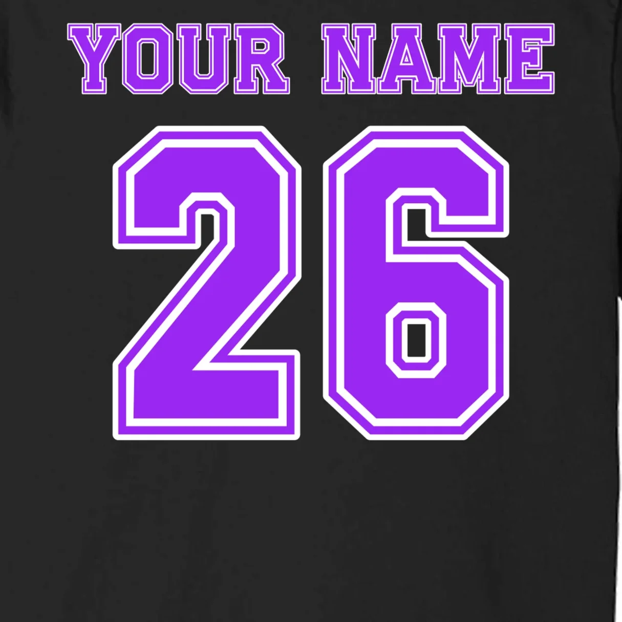 I Suck At Fantasy Football Personalized Bella+Canvas Men's T-Shirt - Back - Close-up