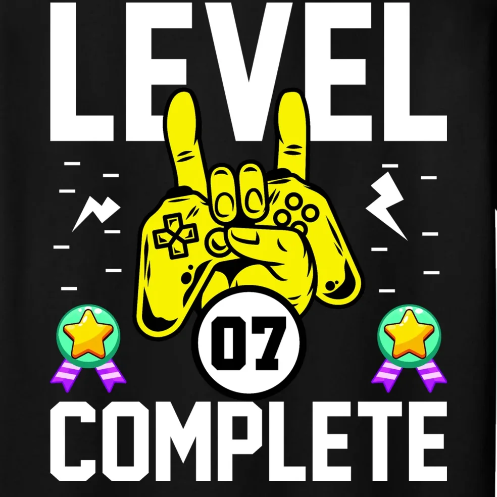 LEVEL COMPLETE Custom Birthday Gamer Personalized Birthday Men's Pajamas - Front - Close-up