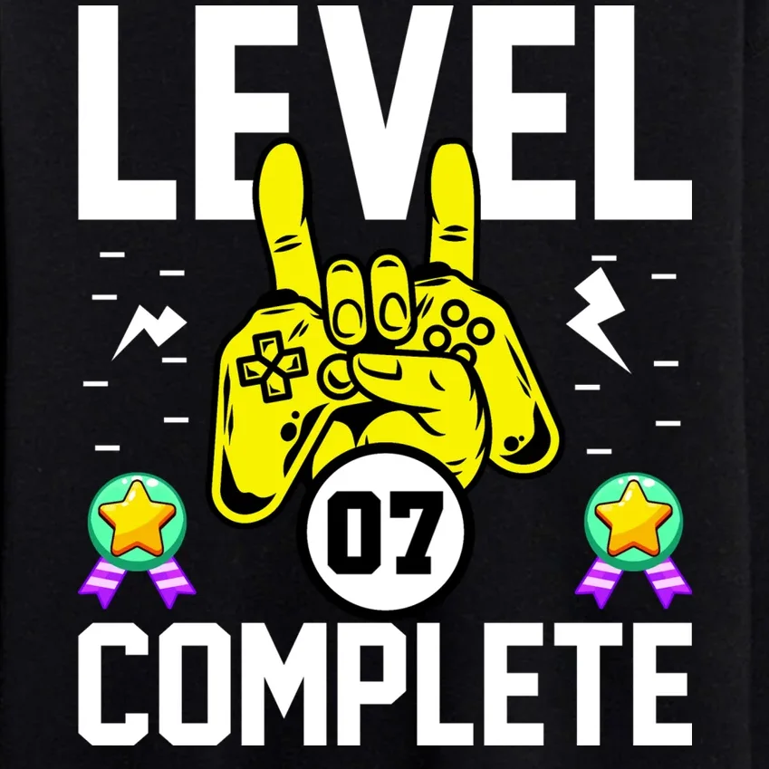 LEVEL COMPLETE Custom Birthday Gamer Personalized Birthday Men's Sweatsuit - Front - Close-up