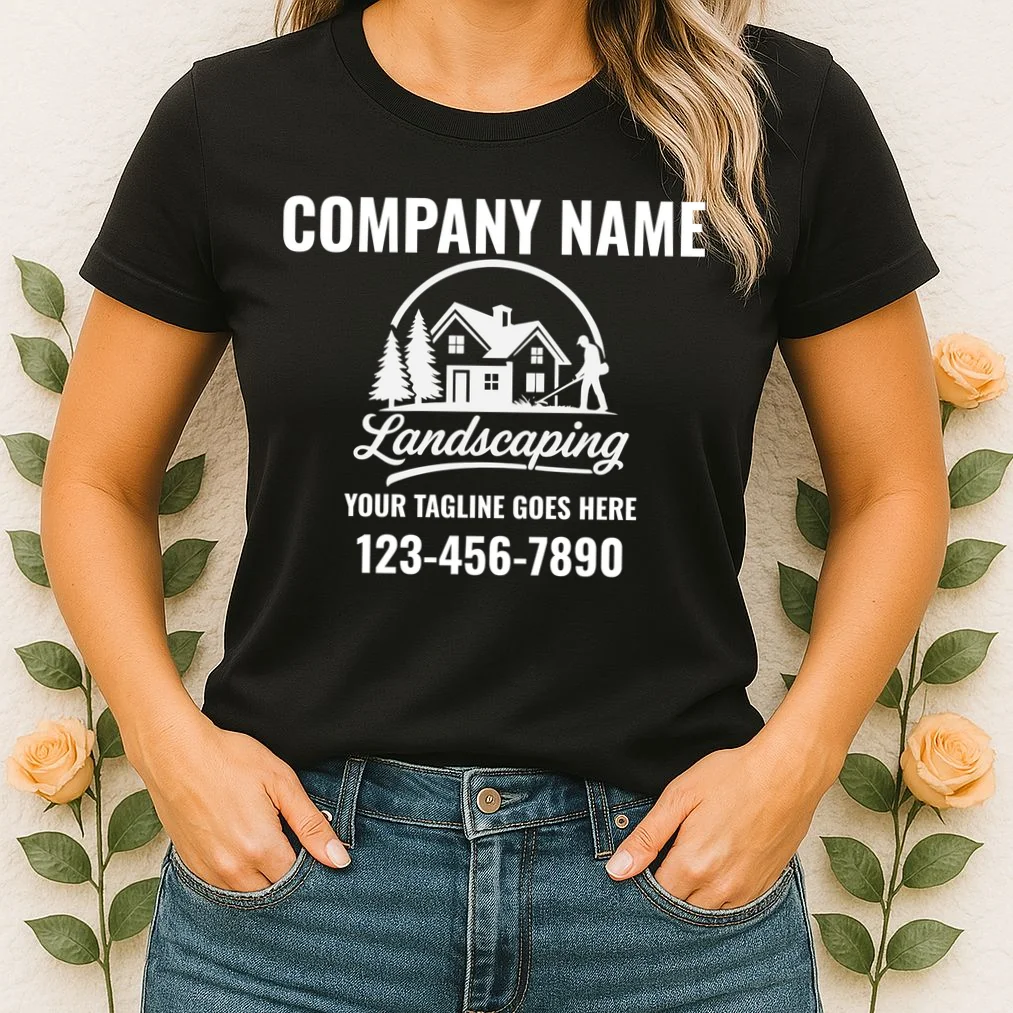 Landscaping Custom Landscaping Shirt for Lawncare Pros Women's T-Shirt - Front 1