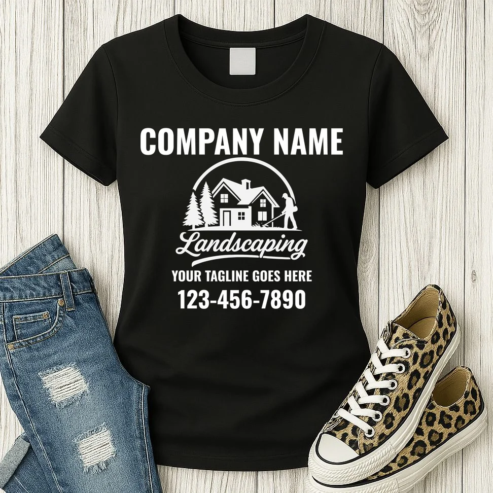 Landscaping Custom Landscaping Shirt for Lawncare Pros Women's T-Shirt - Front 2